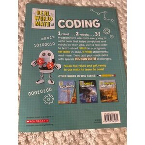 Real World Math Coding Jennifer Szymanski Scholastic Kids Educational Book